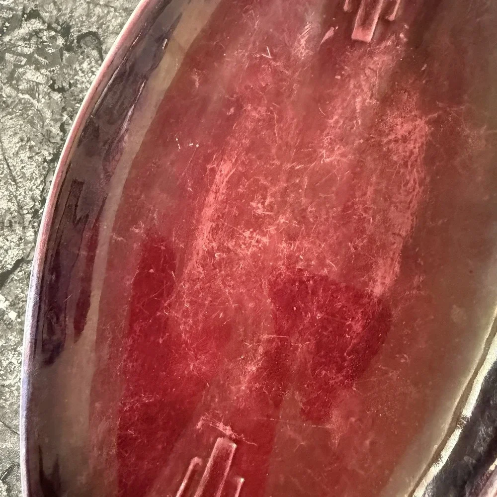 Vintage Carlton Ware Rouge Royale Made In England‎ Serving Dish Serve Ware #1236